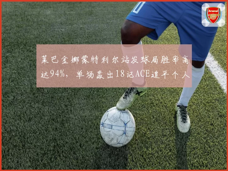 莱巴金娜蒙特利尔站发球局胜率高达94%，单场轰出18记ACE追平个人纪录